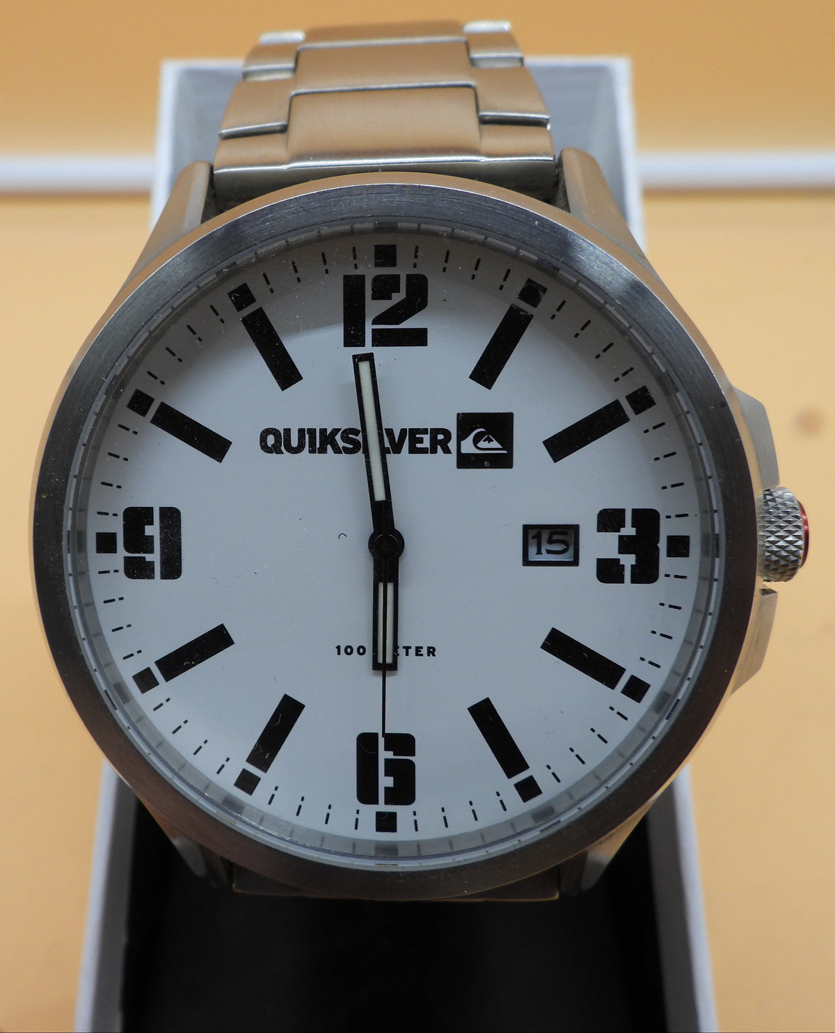 Quiksilver Beluka Hqm154bf Men's Analog Watch Needs New Battery