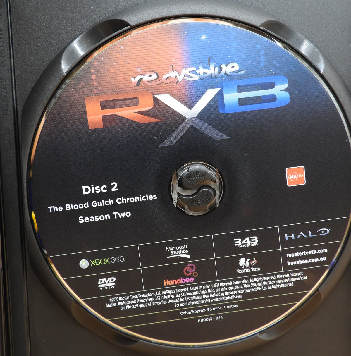 Red Vs Blue Rxb Season 1 & 2 Xbox 360 Hanabee Game