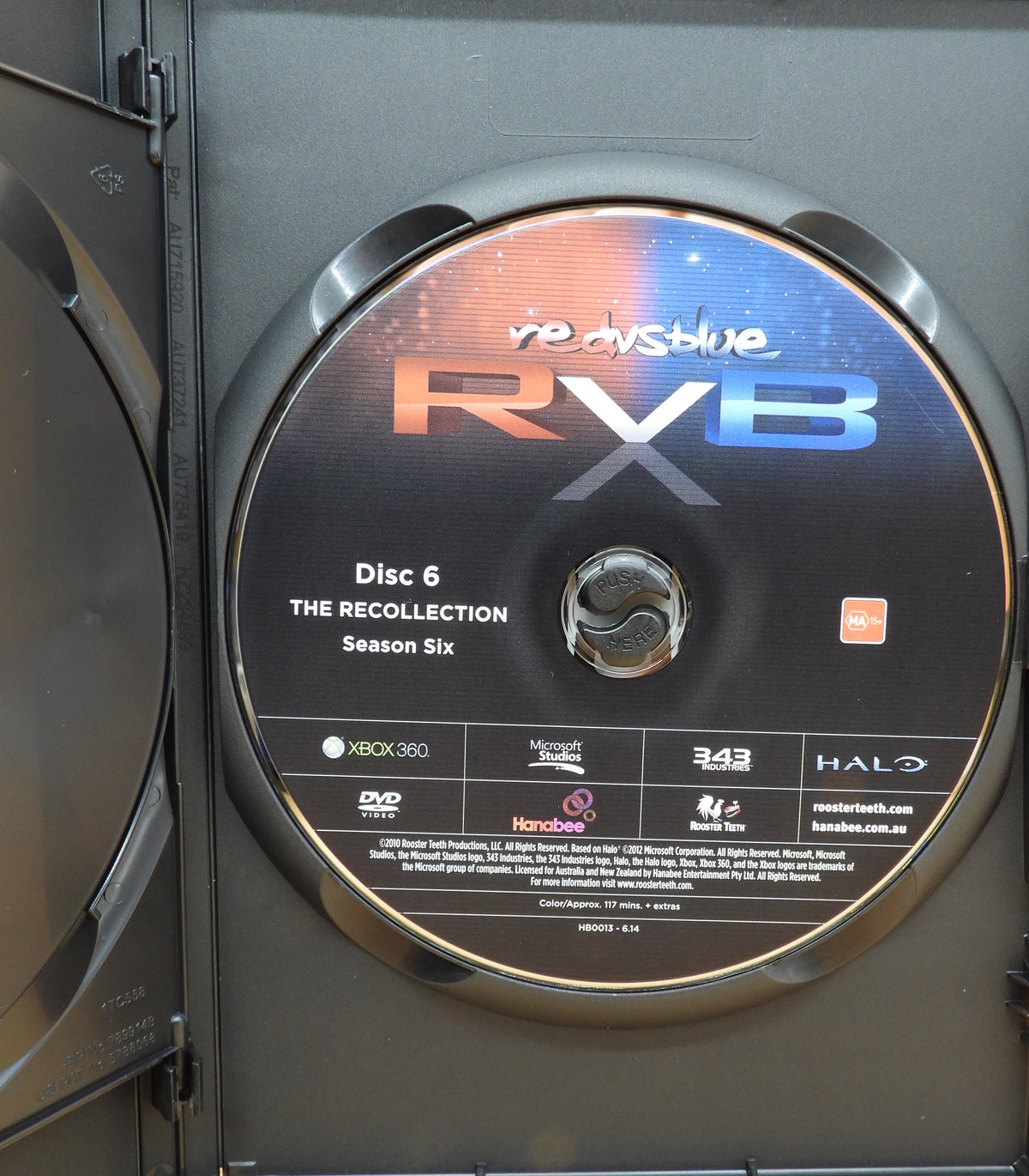 Red Vs Blue Season 5 & 6 Xbox 360 Dvds Rooster Teeth Game