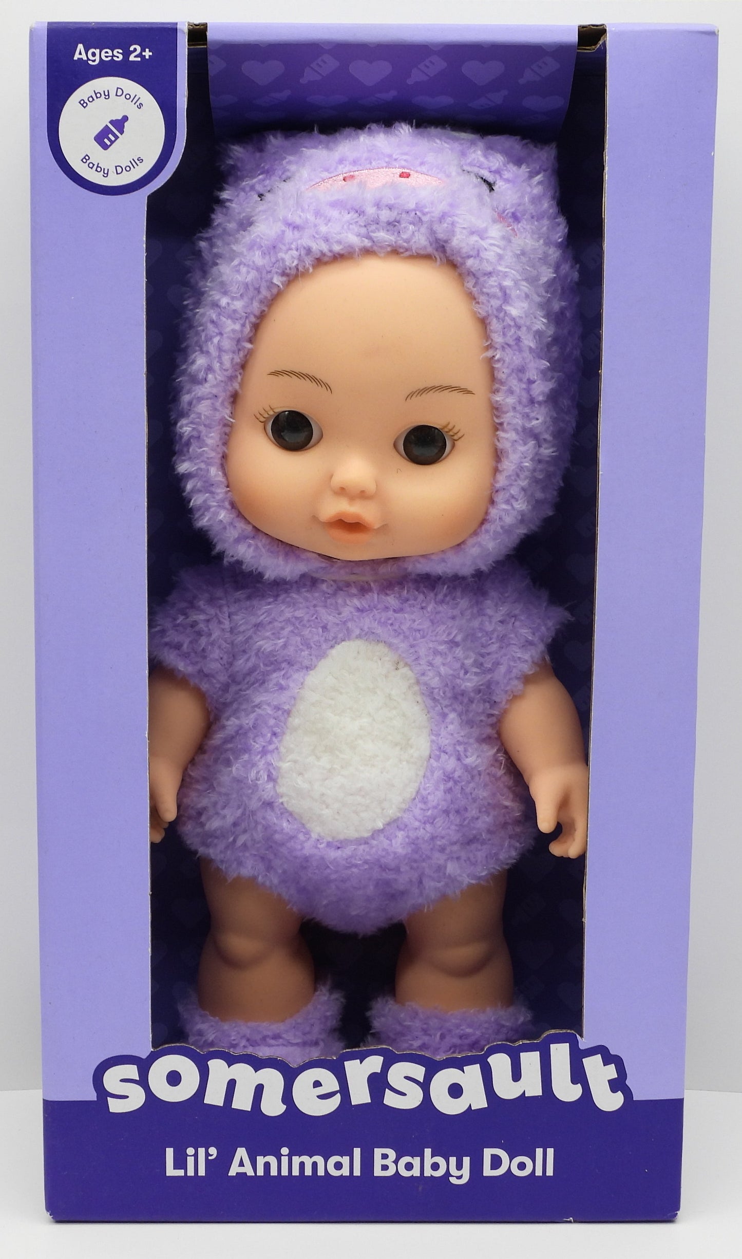 Somersault Lil' Animal Baby Doll Plush Toy