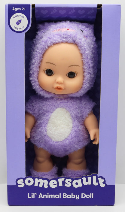 Somersault Lil' Animal Baby Doll Plush Toy