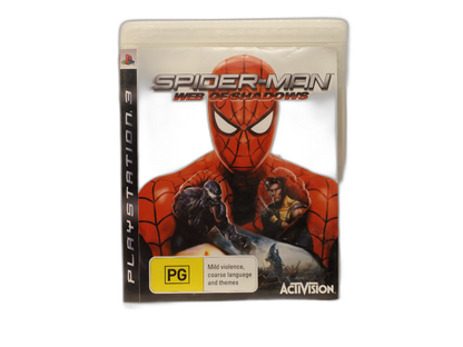 Spider Man Web Of Shadows PS3 Game