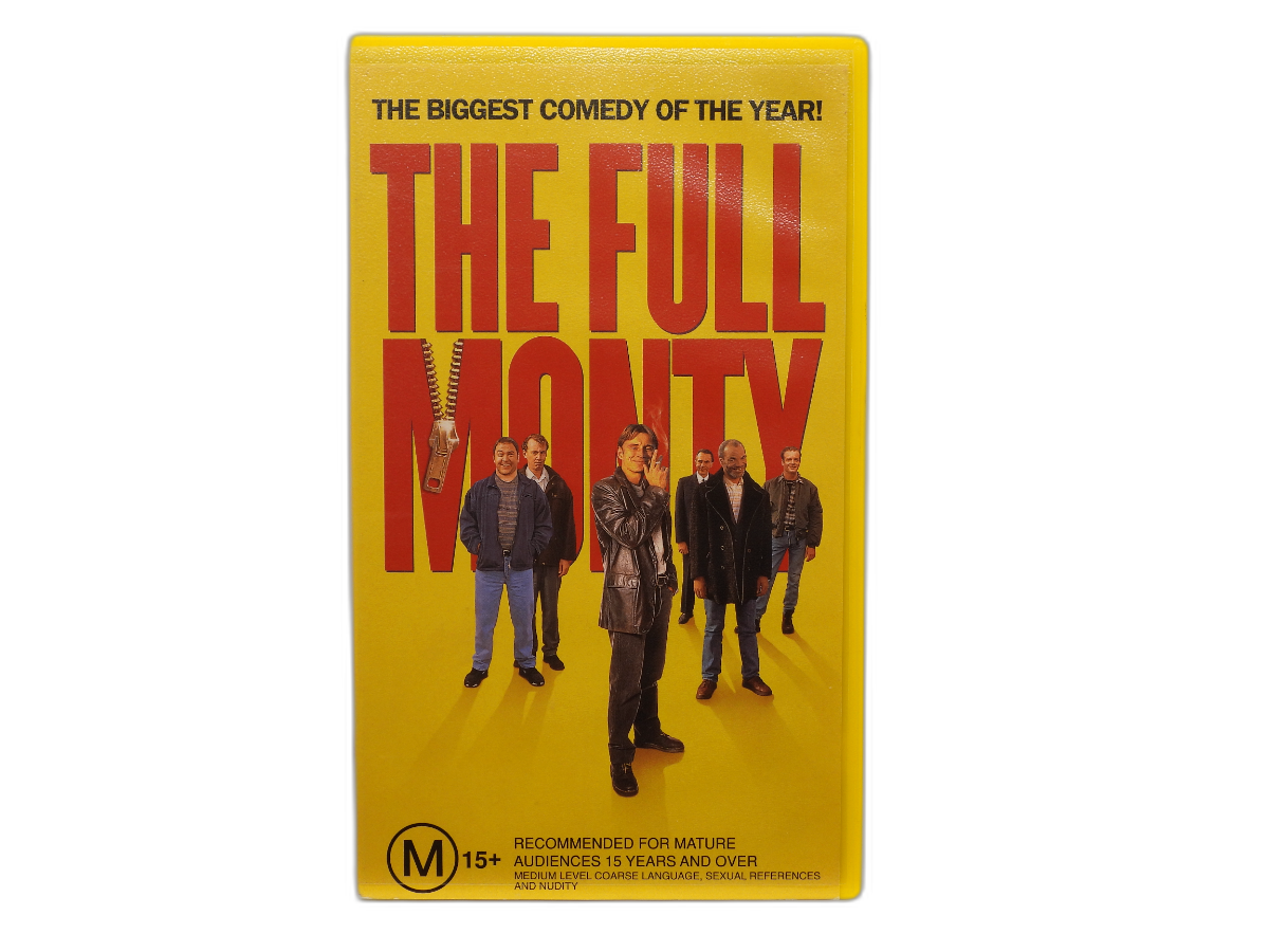 The Full Monty Comedy VHS Tape 20th Century Fox