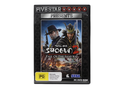 Total War Shogun 2 Fall Of The Samurai PC 3 Disc Set