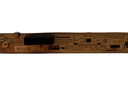 Panasonic Sa Xh165 Dvd Player