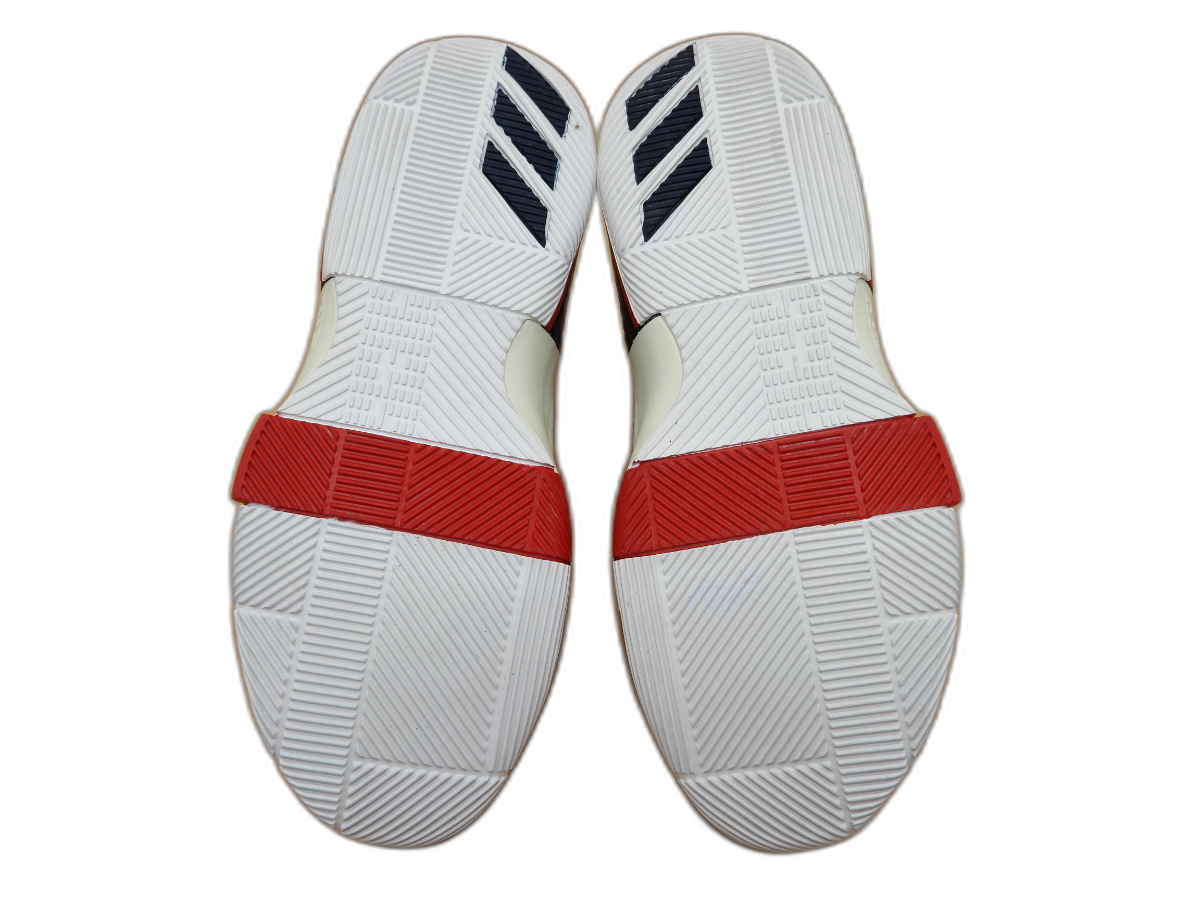 DAMIAN DAME D LILLARD 3 ADIDAS ORIGINALS BY3762 FTWWHT/SCARLE/CONAVY 9 US