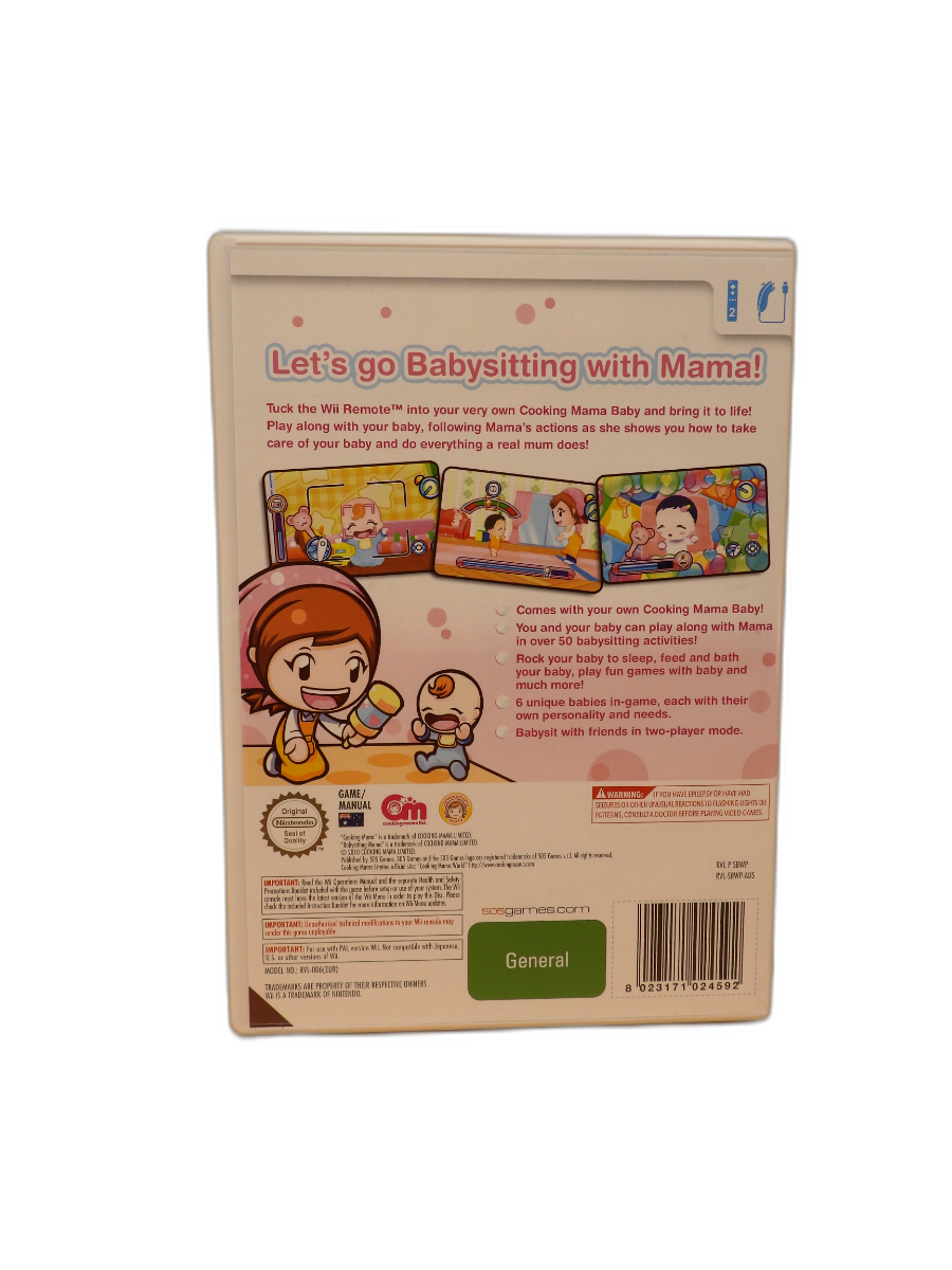 Babysitting Mama Wii Game 505 Games