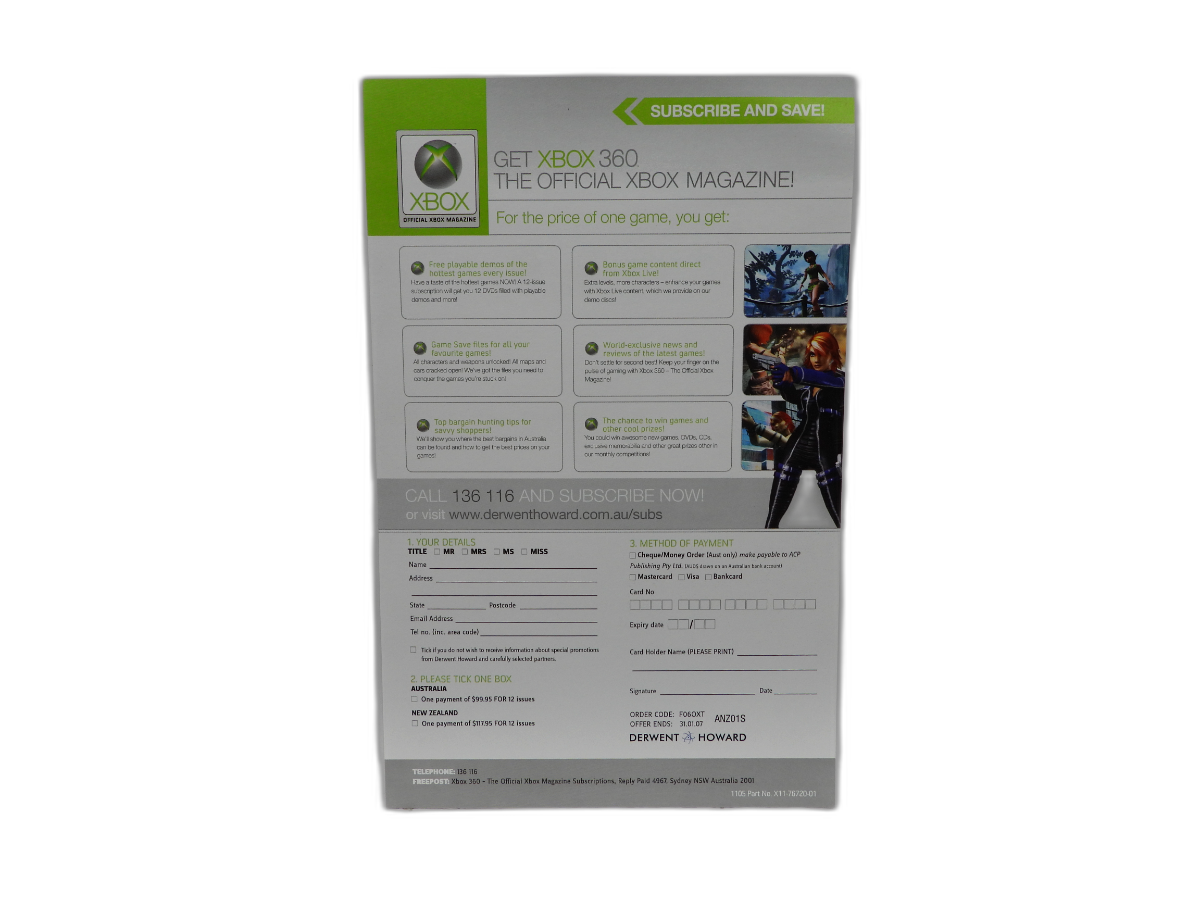Xbox 360 Setup and Manuals Game