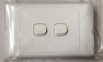 FND Electric two gang light switch wall switch 10 pack  + freepost