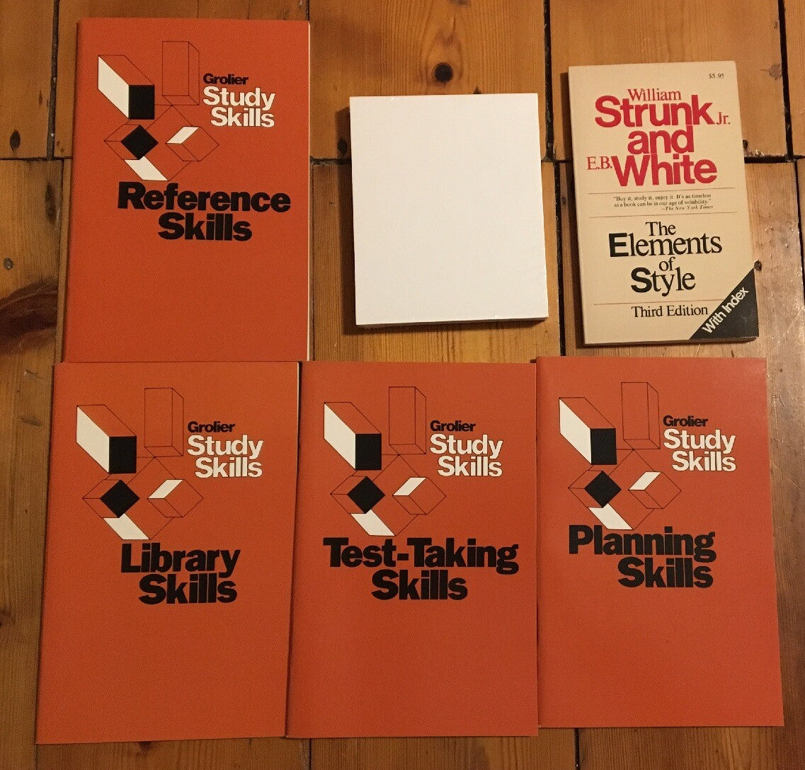 Grolier Study Skills For Success In School And College