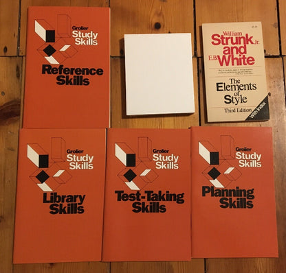 Grolier Study Skills For Success In School And College
