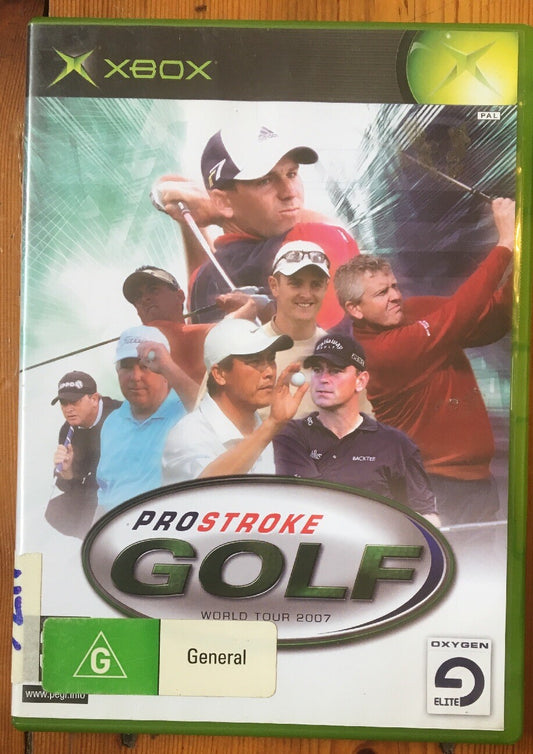 1176 Pro Stroke Golf PAL Xbox Complete Game