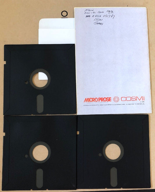 The President Is Missing MS-DOS 5.25" floppy disks