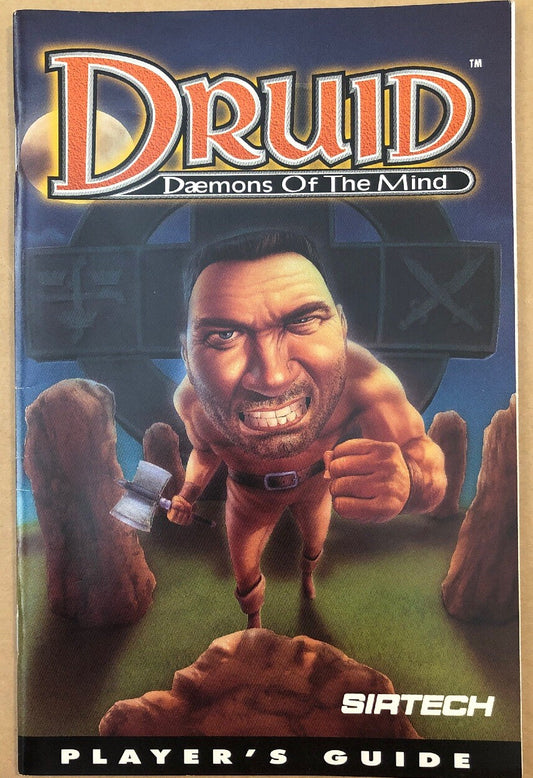 Druid Daemons Of The Mind Game Instruction  Booklet