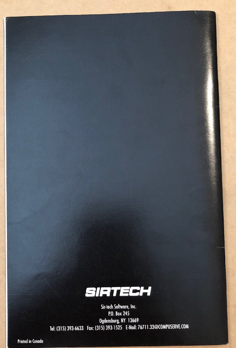 Druid Daemons Of The Mind Game Instruction  Booklet