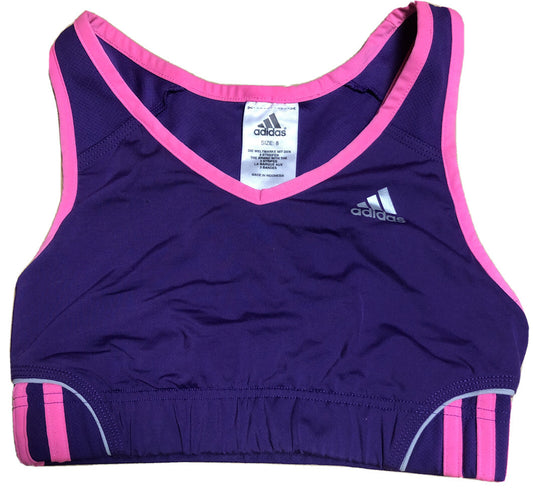Womens Sport Bra Adidas Size 8 in near new Condition No Tags
