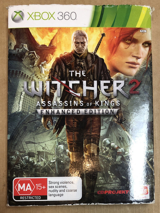 1853 The Witcher 2 Assassins Of Kings Enhanced Edition Xbox 360 Complete Game