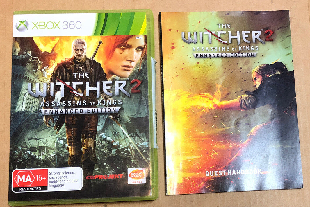 1853 The Witcher 2 Assassins Of Kings Enhanced Edition Xbox 360 Complete Game