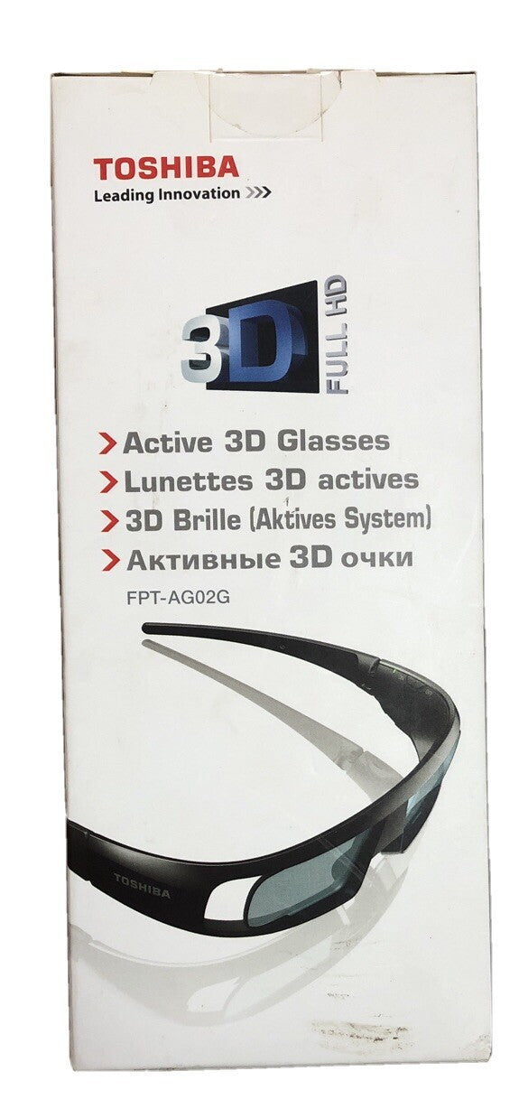 Toshiba 3D Glasses FPT-AG02 Cinema 3D New