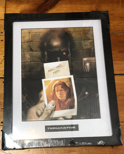 Brand New Art Terminator Framed Print sizing 35cm by 45cm