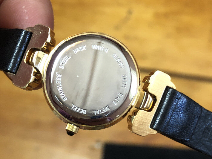 Matador Watch Lady's Stainless Steel Water Resist With Genuine Leather Band