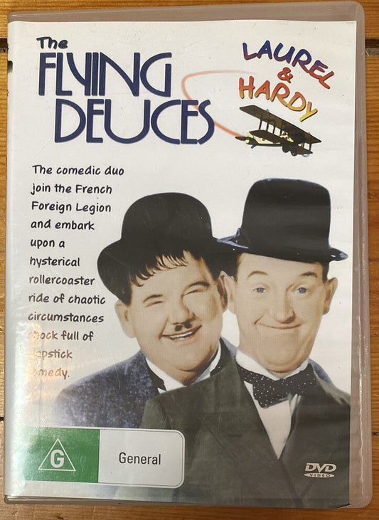 The Flying Deuces Laurel And Hardy DVD In Good Condition