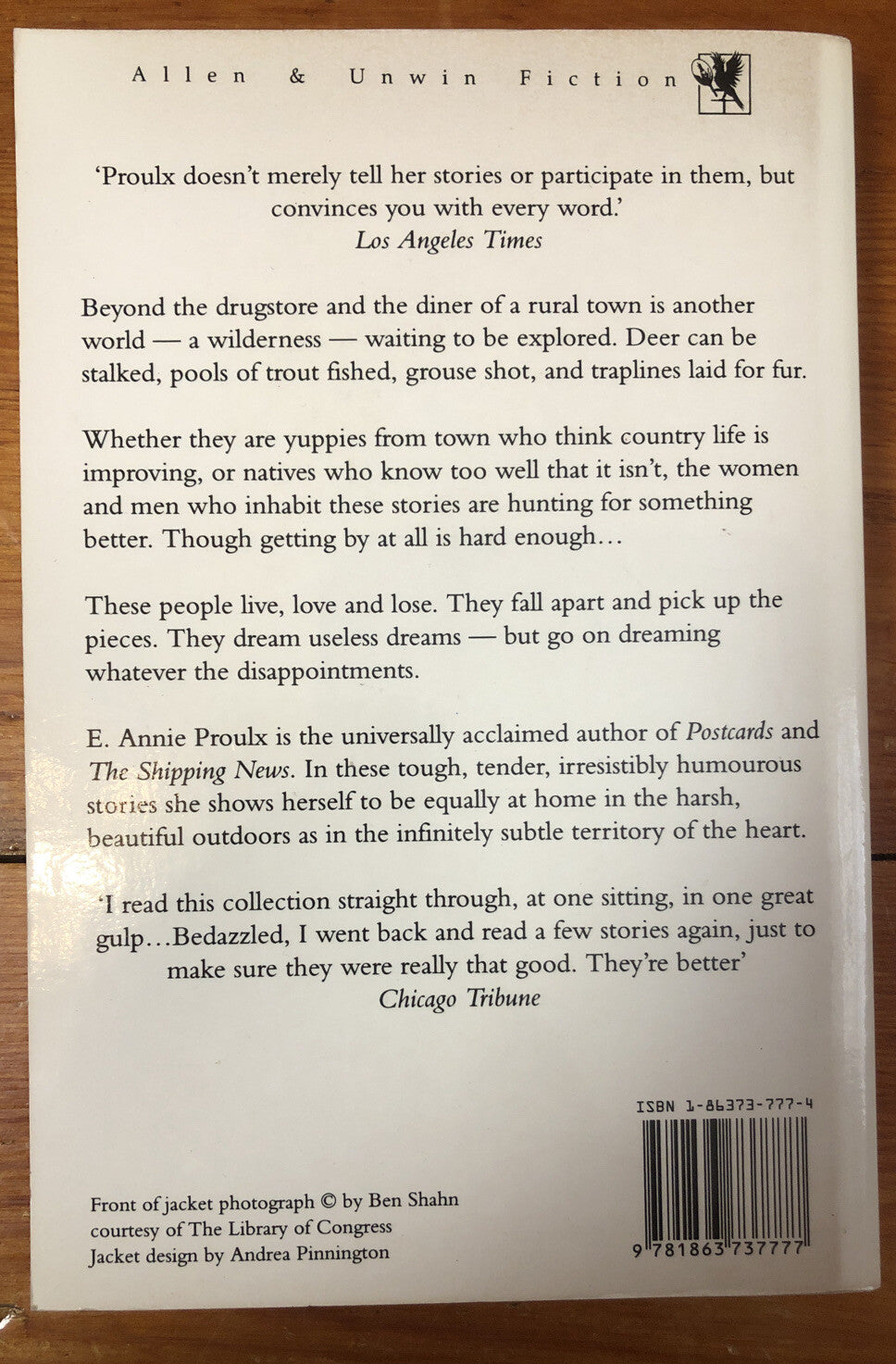 Hearts Songs E. Annie Proulx Novel In Good Condition