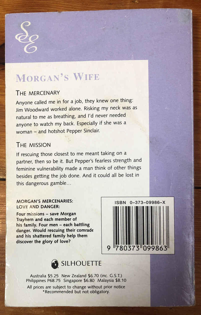 Morgan's Wife Jackie Merritt Silhouette In ok Condition