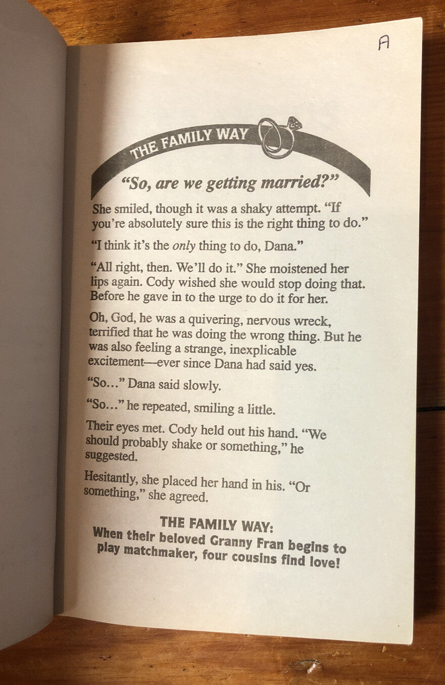 Cody's Fiancee Gina Ferris Wilkins Silhouette In ok Condition