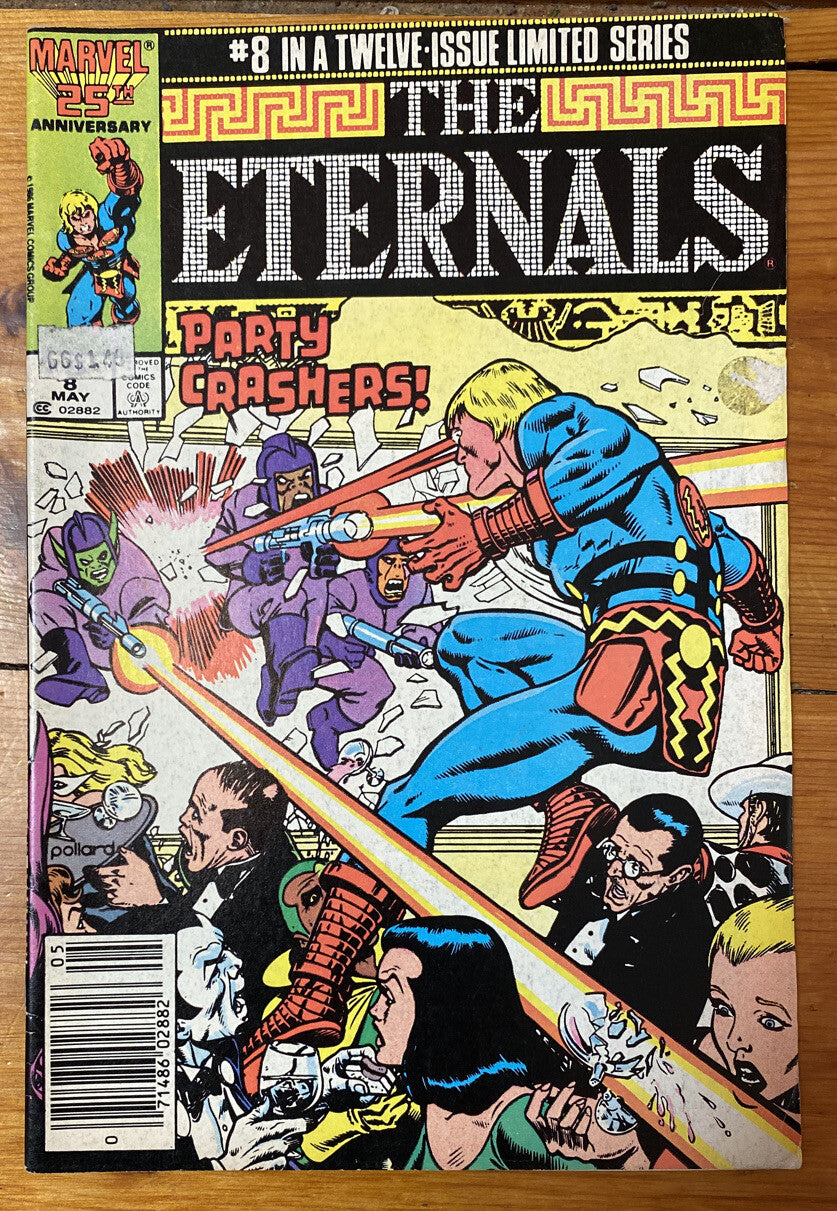 The Eternals #8 | May 1986 | Marvel Comics in Good Condition
