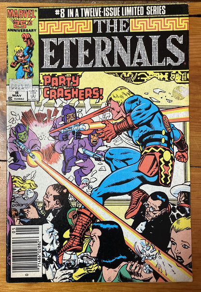 The Eternals #8 | May 1986 | Marvel Comics in Good Condition