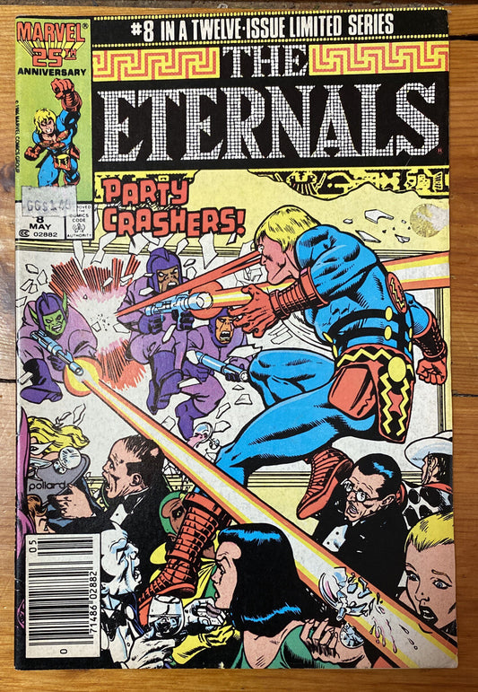 The Eternals #8 | May 1986 | Marvel Comics in Good Condition