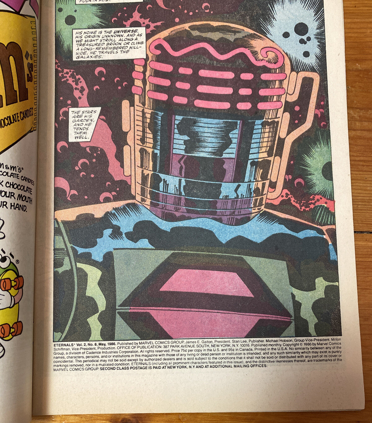 The Eternals #8 | May 1986 | Marvel Comics in Good Condition