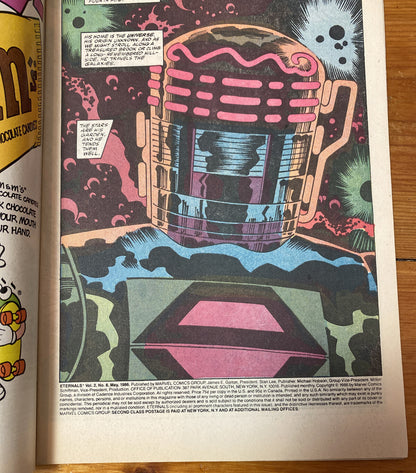 The Eternals #8 | May 1986 | Marvel Comics in Good Condition