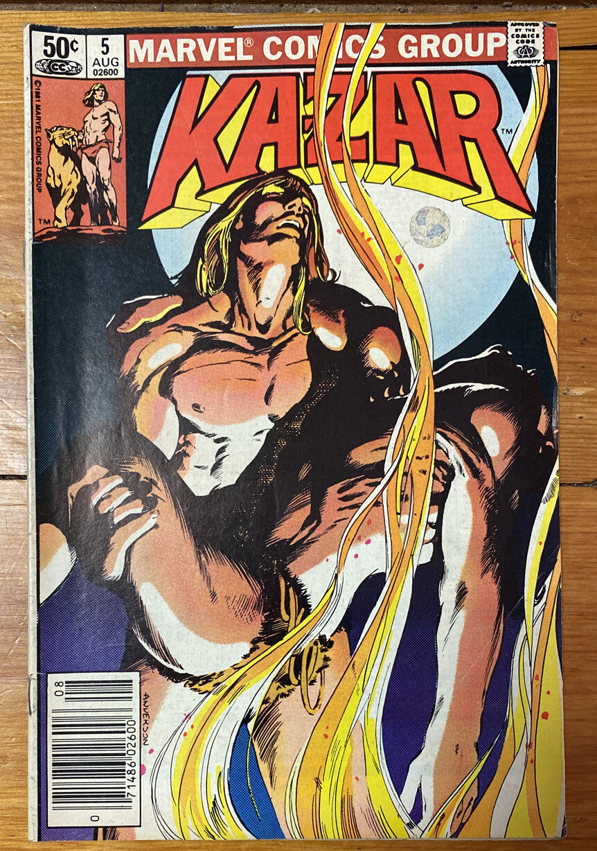 Kazar 5 Aug Marvel Comics Defenders Vintage Collectable Good Condition