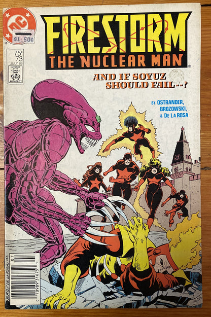 Firestorm (Vol 2) The Fury of # 73 (VFN (VyFne Plus DC Comics ORIG US