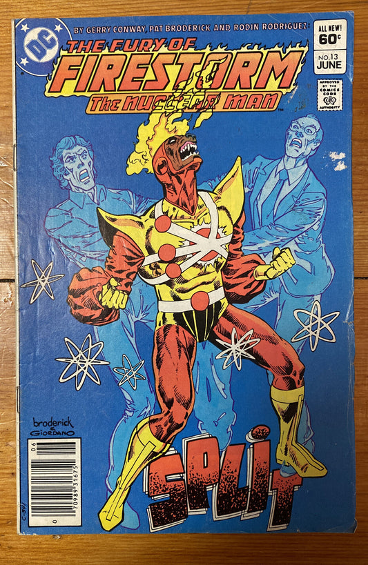 THE FURY OF FIRESTORM #13 (1983) 1ST PRINTING BAGGED & BOARDED DC COMICS