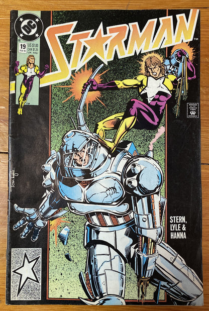 Starman # 19 Feb 90 DC Comics Vintage Collectable Good Condition