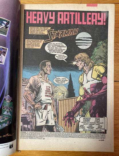 Starman # 19 Feb 90 DC Comics Vintage Collectable Good Condition