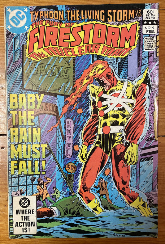 DC Comics - The Fury of Firestorm: The Nuclear Man #9 Feb. 1983 Good Condition