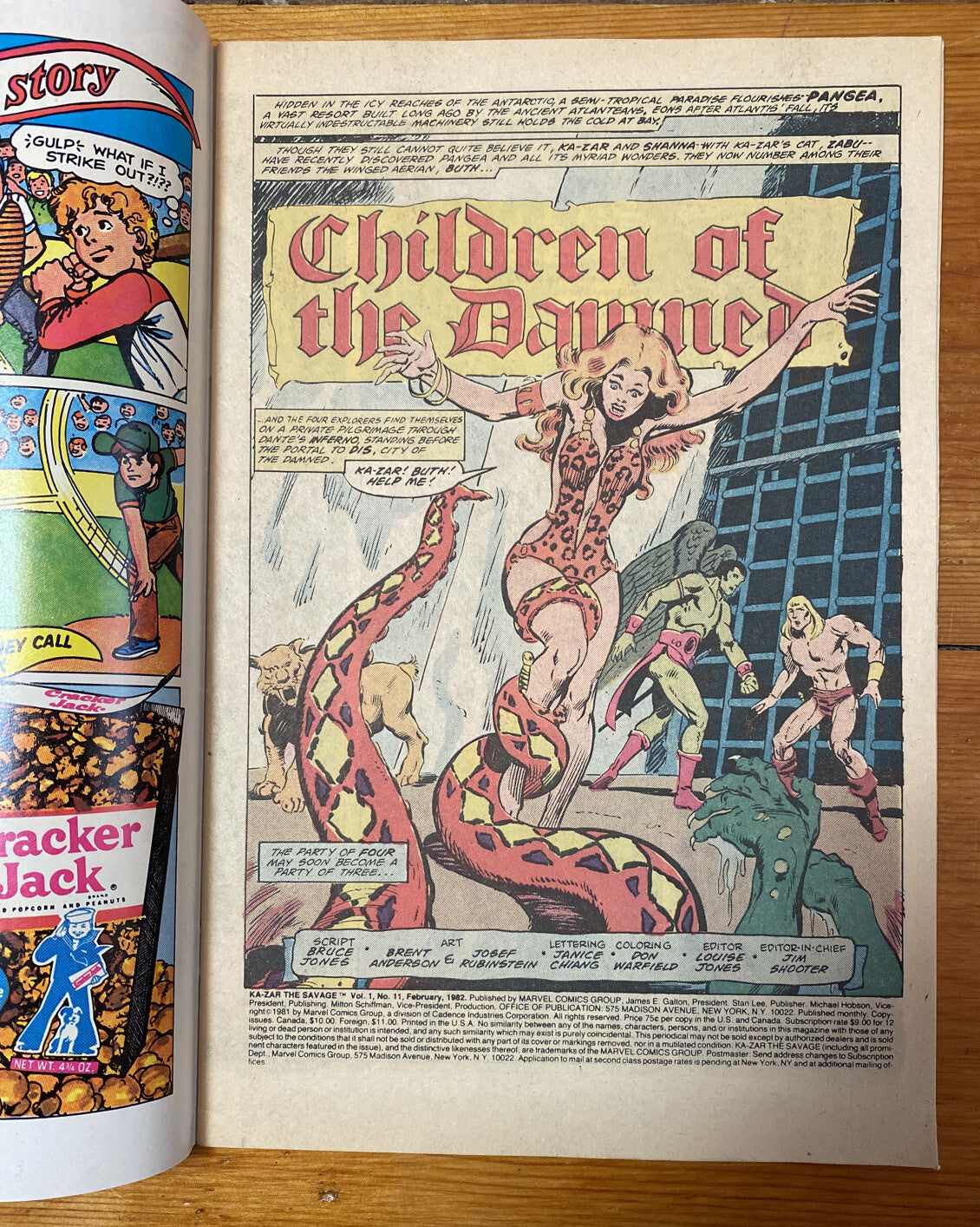 Kazar The Savage #11 Marvel Comics Vintage Collectable Good Condition