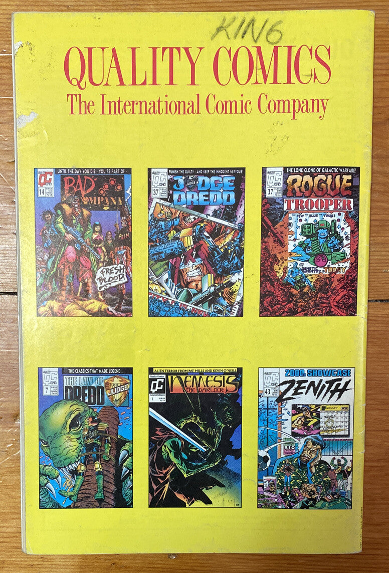 Bad Company 14 1989 Comics Vintage Collectable OK Condition