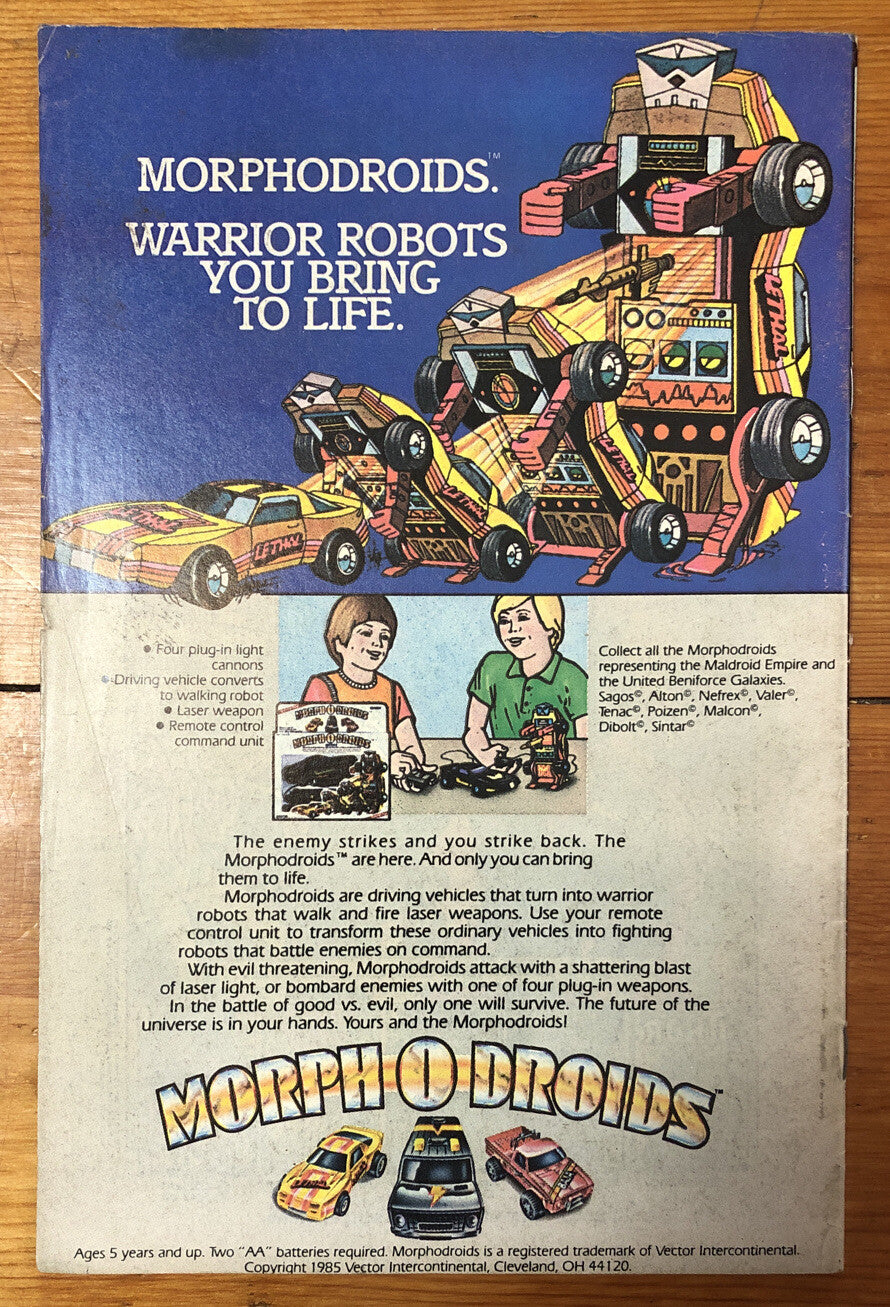 The Micronauts The New Voyages 15 Dec Marvel Comics Vintage OK Condition