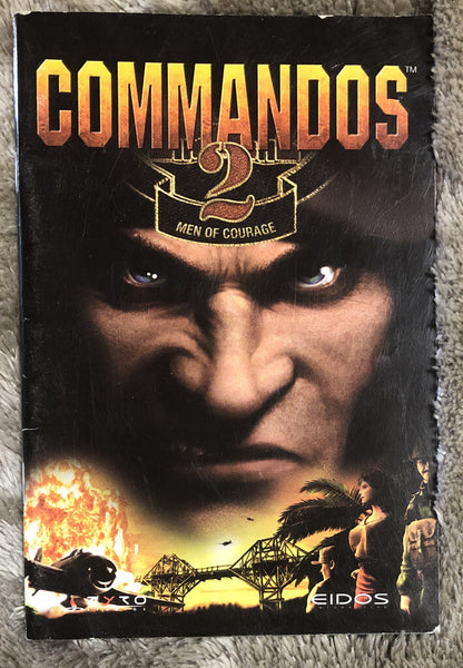 Commandos 2 Men Of Courage Original Game Instruction  Booklet