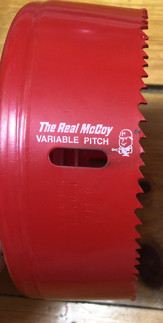 The Real McCoy 140mm Hole saw drill Bit