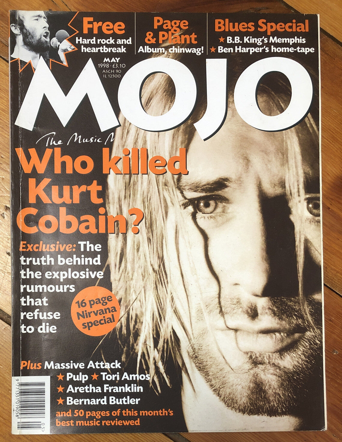 Mojo 54 May 1998 In Good Vintage Condition Magazine