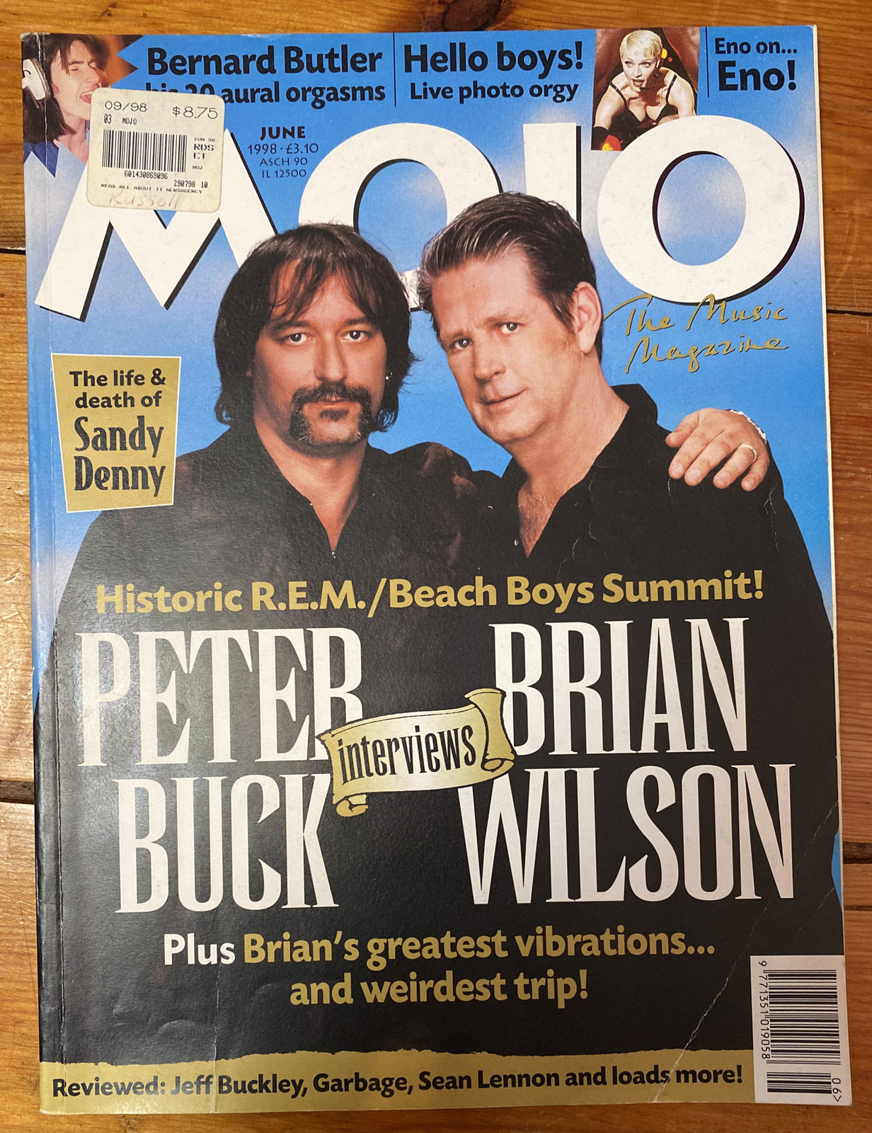 Mojo 55 June 1998 In Good Vintage Condition Magazine
