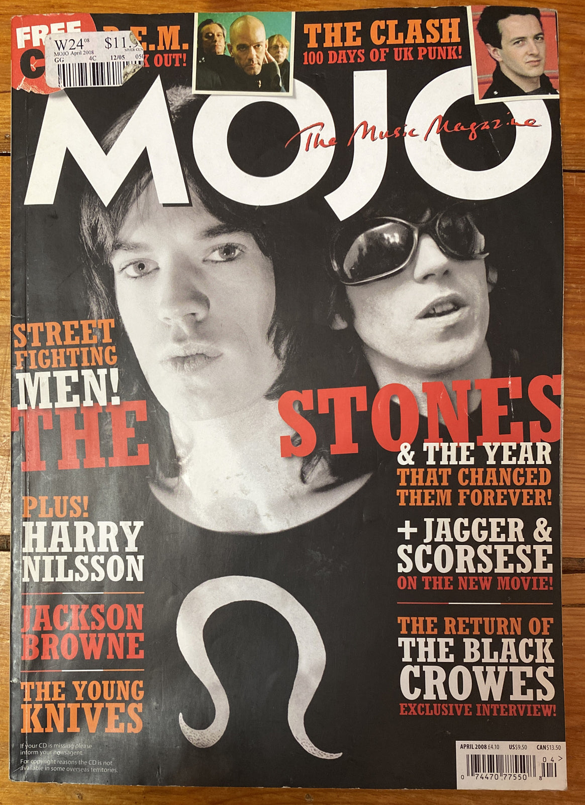 Mojo 173 April 2008 In Good Vintage Condition Magazine