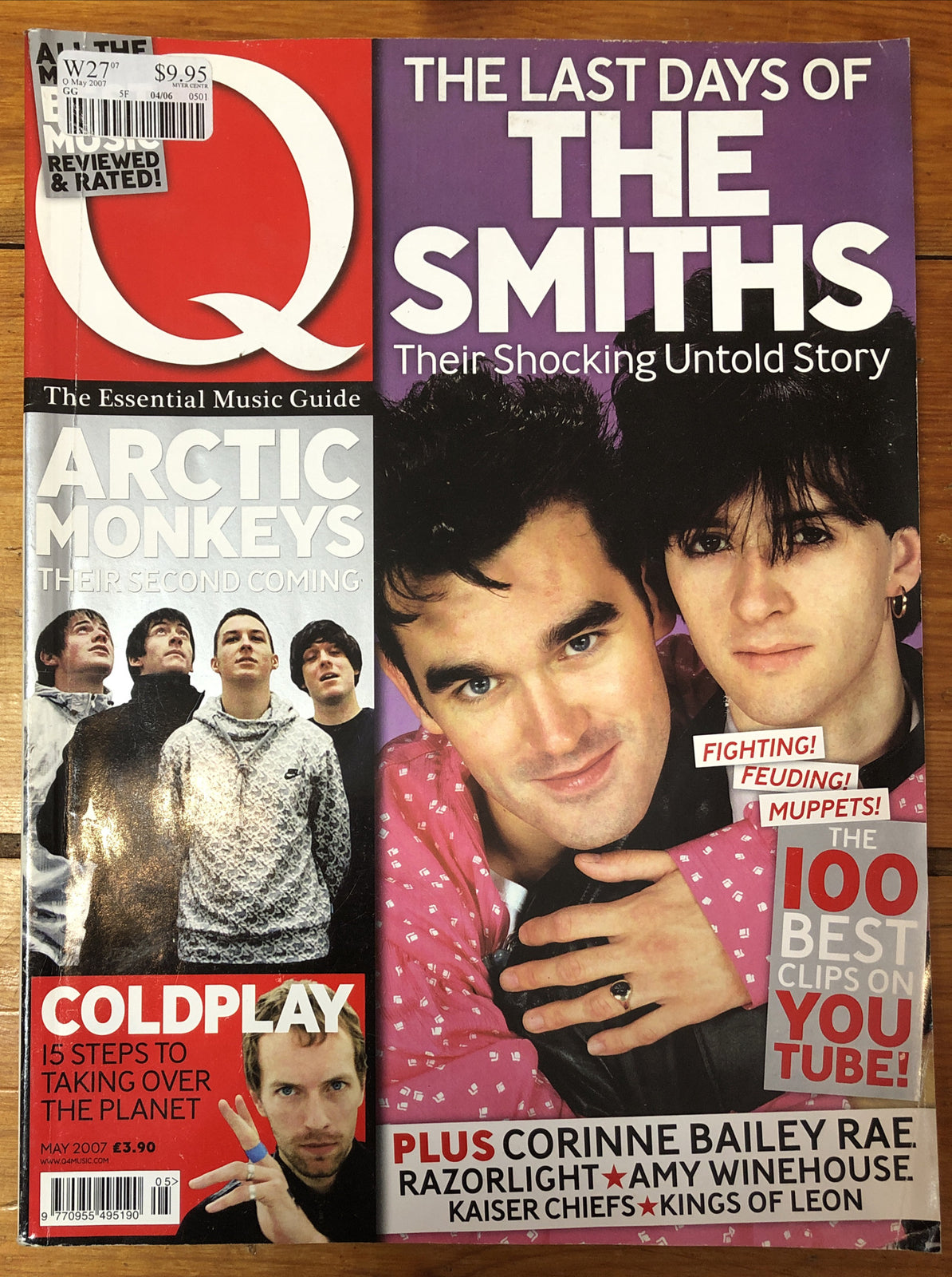 Q Britain's Biggest Music Magazine 250 May 2007 In Good Vintage Condition