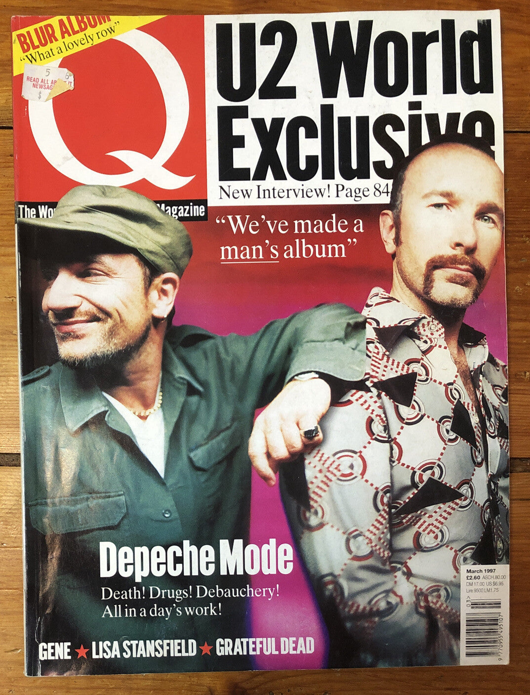 Q Britain's Biggest Music Magazine 126 March 1997 In Good Vintage Condition